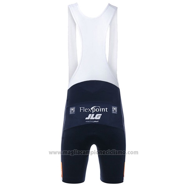 2017 Abbigliamento Ciclismo Donne Damen Boels Dolmans Arancione Manica Corta e Salopette
